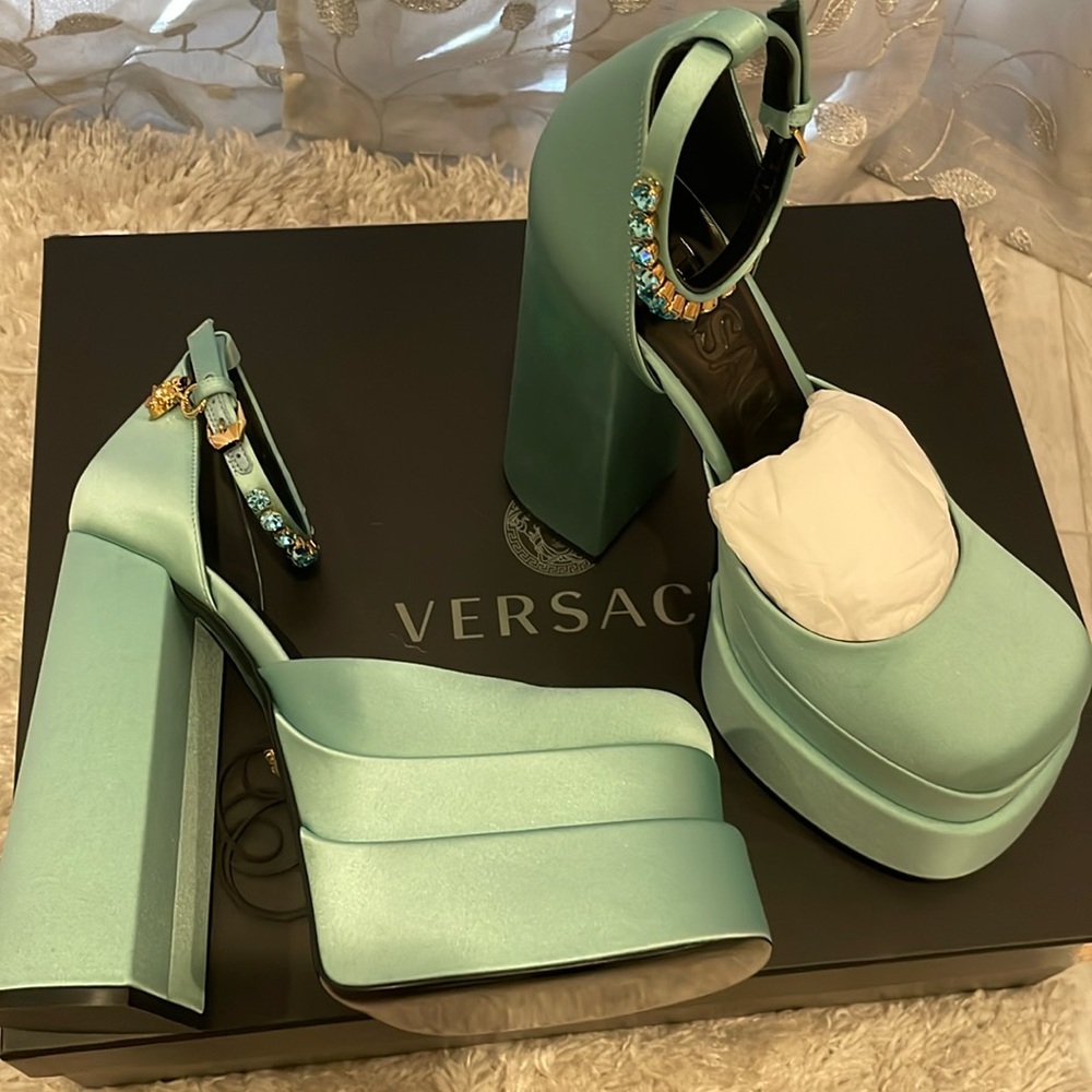 Versace Platforms - New With Minimal Imperfections